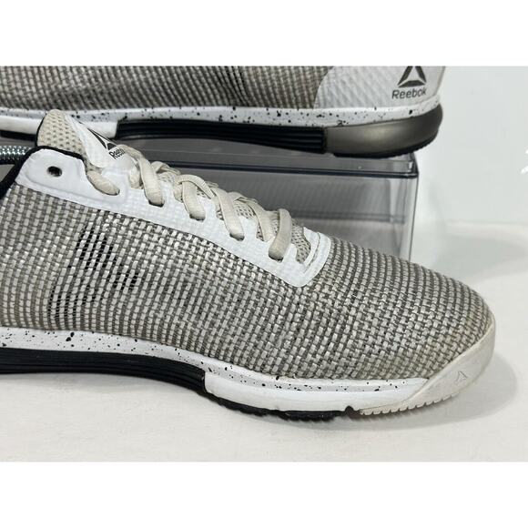 Womens Reebok Speed TR Flexweave Gray Crossfit Training Shoes Sneakers Size 9 M - Picture 10 of 16